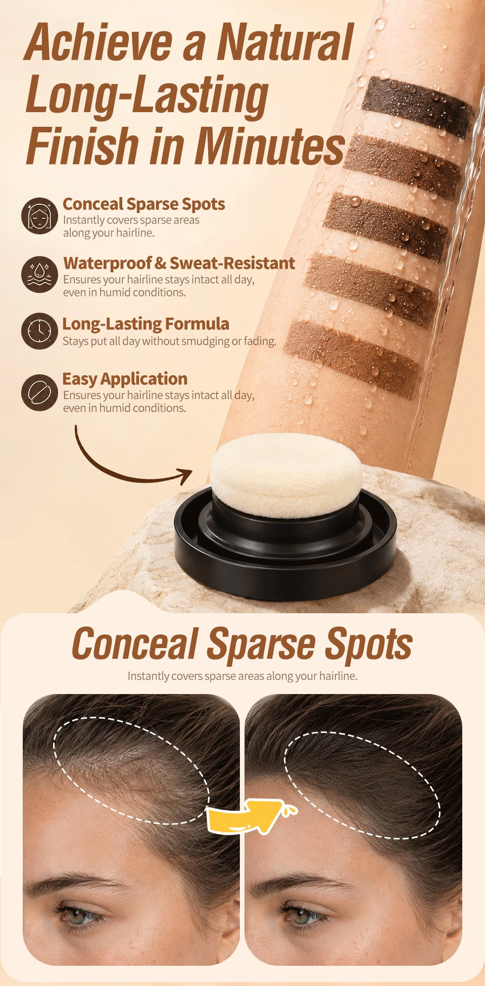 SEVICH | Hairline Concealing Powder